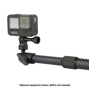 Action Camera Headrest Mount with Adjustable Telescoping Arm