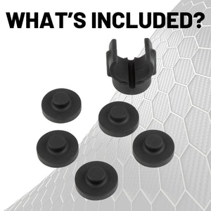 Height-Adjustable Mounting Arm Support Add-On with Charging Cable Channel