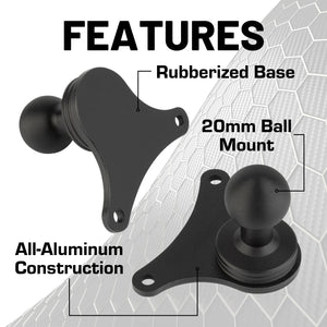 2024+ Ineos Grenadier Single Device Phone Holder Center Console Mount with 20mm Ball