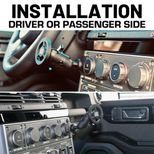 2024+ Ineos Grenadier Single Device Phone Holder Center Console Mount with 20mm Ball