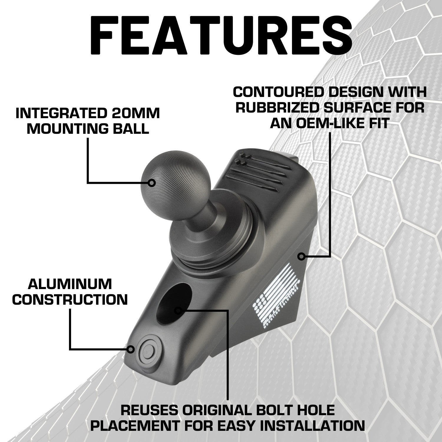 2018-2023 Jeep Wrangler JL + 2020-2023 Jeep Gladiator A-Pillar Grab Bar Mount with 8-Circuit Switch Panel Bundle