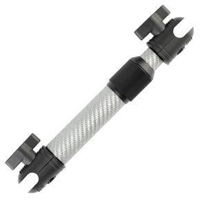 Telescoping Matte Color Carbon Fiber Mounting Arms with 20mm Connector Ends