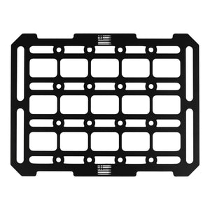 Universal Stainless Steel MOLLE Panels for Gear Storage - Various Sizes