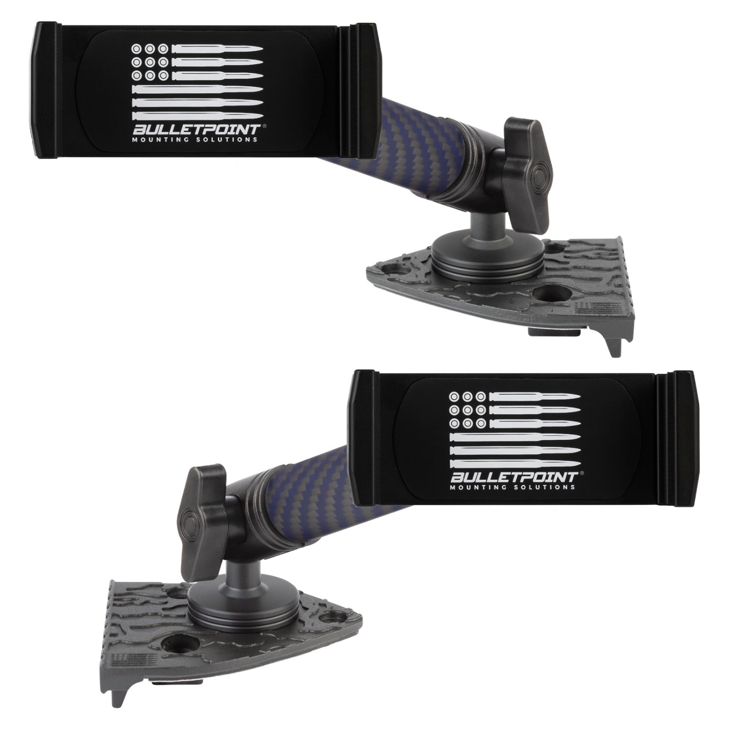 2018-2023 Jeep Wrangler JL + 2020-2023 Jeep Gladiator Driver and Passenger Dual Phone Mount Combo Pack