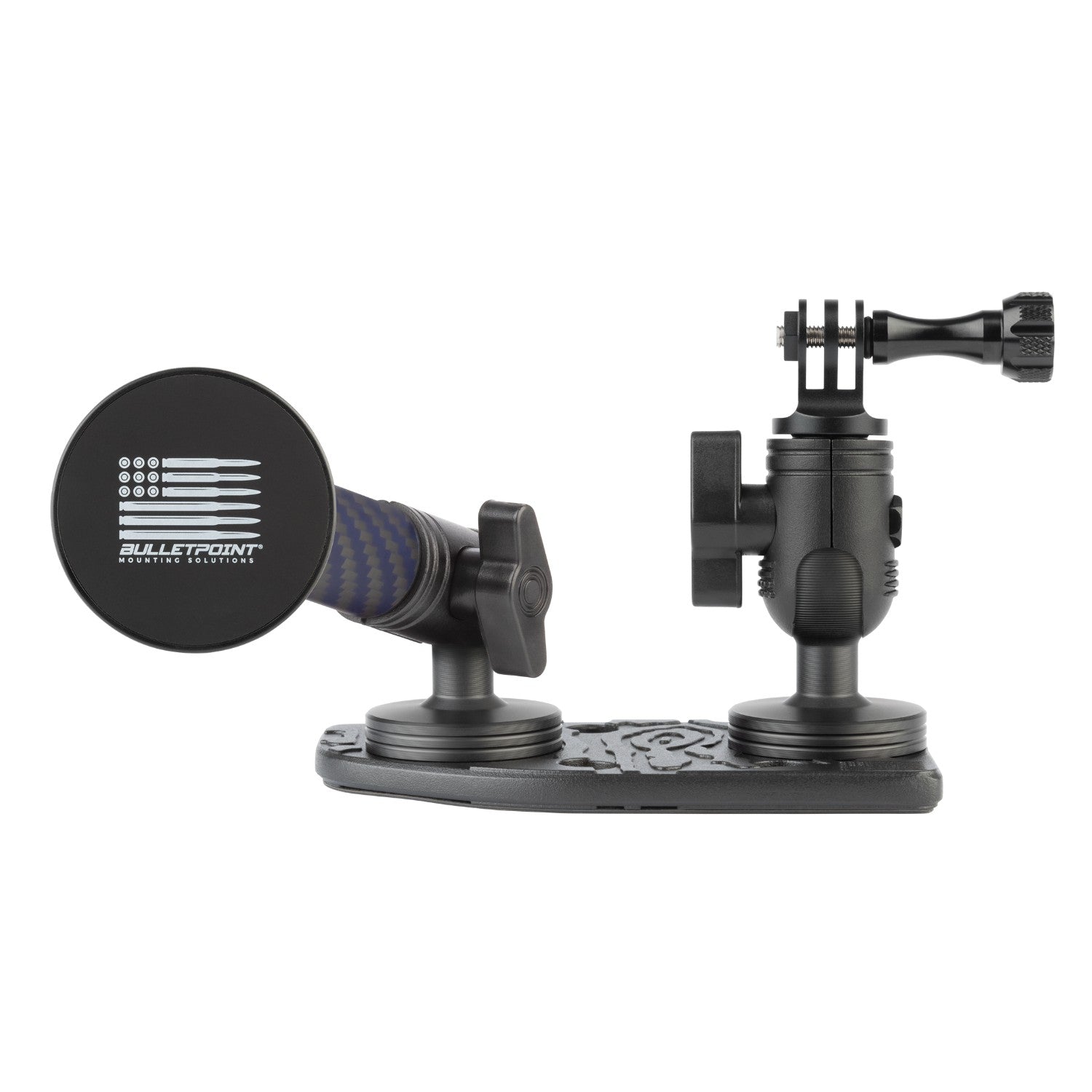 2024+ Jeep Wrangler JL & Jeep Gladiator Driver Side Dual Ball Metal Dash Mount Phone Holder