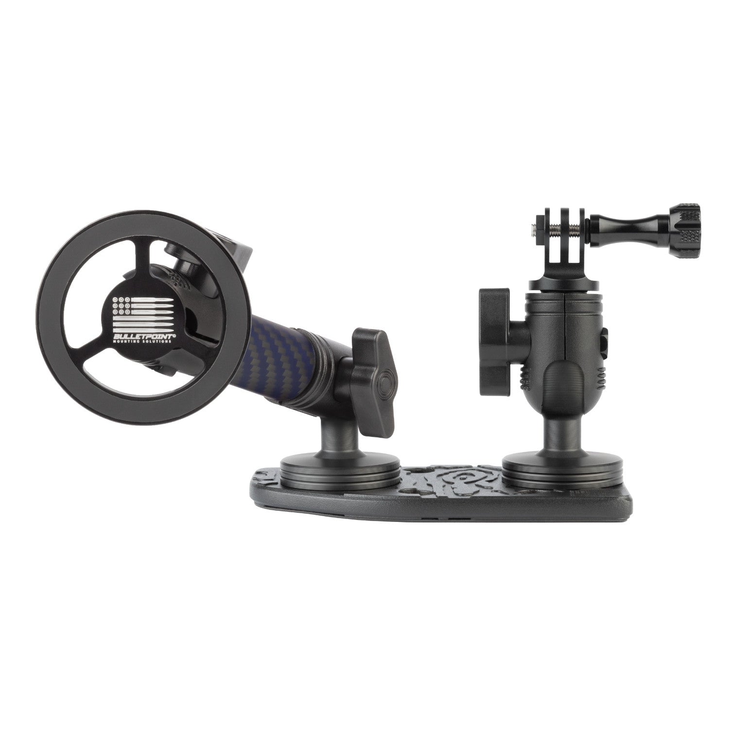 2024+ Jeep Wrangler JL & Jeep Gladiator Driver Side Dual Ball Metal Dash Mount Phone Holder