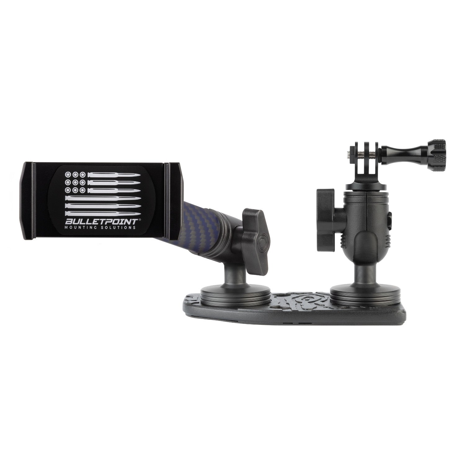 2024+ Jeep Wrangler JL & Jeep Gladiator Driver Side Dual Ball Metal Dash Mount Phone Holder