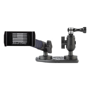 2024+ Jeep Wrangler JL & Jeep Gladiator Driver Side Dual Ball Metal Dash Mount Phone Holder