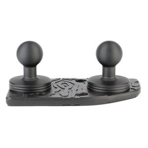 2024+ Jeep Wrangler JL & Jeep Gladiator Passenger Side Dual Ball Metal Dash Mount Phone Holder