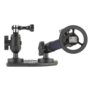 2024+ Jeep Wrangler JL & Jeep Gladiator Passenger Side Dual Ball Metal Dash Mount Phone Holder