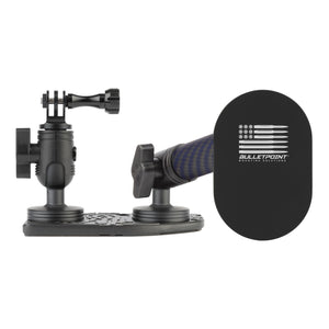 2024+ Jeep Wrangler JL & Jeep Gladiator Passenger Side Dual Ball Metal Dash Mount Phone Holder