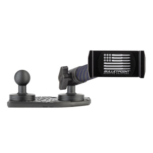 2024+ Jeep Wrangler JL & Jeep Gladiator Passenger Side Dual Ball Metal Dash Mount Phone Holder