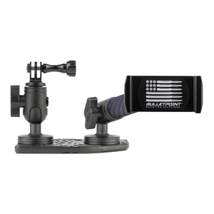 2024+ Jeep Wrangler JL & Jeep Gladiator Passenger Side Dual Ball Metal Dash Mount Phone Holder