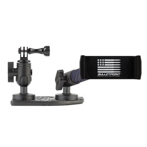 2024+ Jeep Wrangler JL & Jeep Gladiator Passenger Side Dual Ball Metal Dash Mount Phone Holder