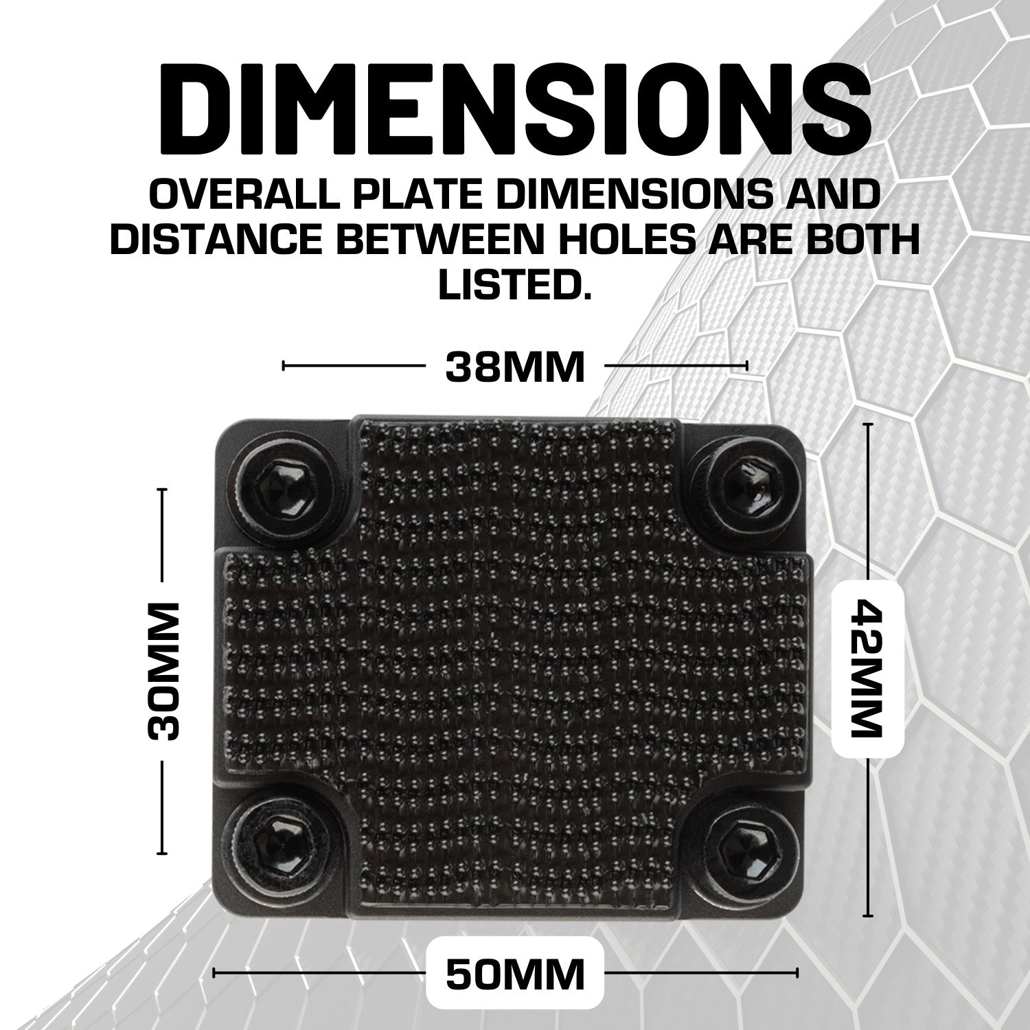 AMPS-Compatible Low Profile Universal Device Mount with Interlocking Fastener System