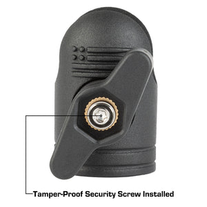 Pair of Anti-Theft 20mm Connector Ends - Tamper-Proof Security for Device Holders