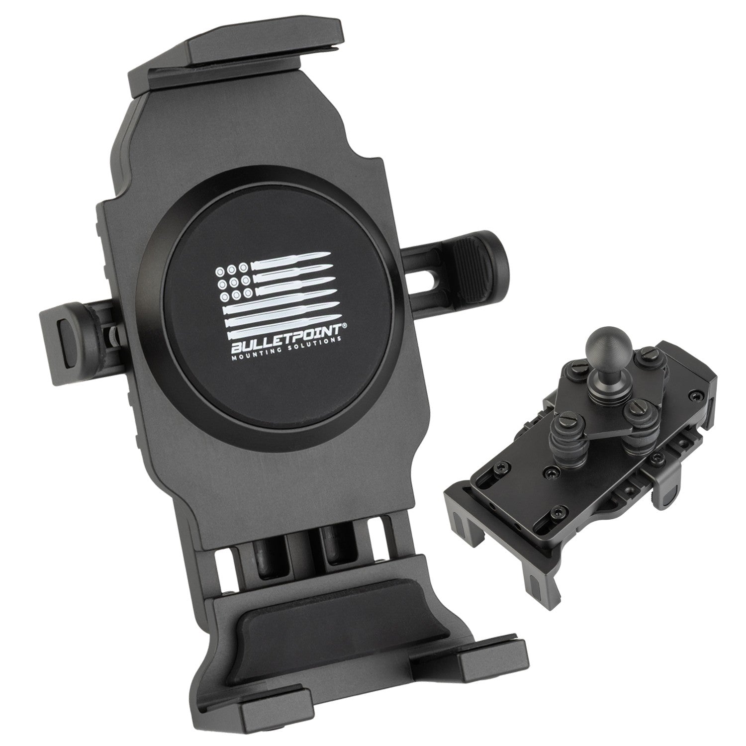 Anti-Vibration Universal Spring-Loaded Phone Holder with 20mm Ball