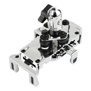 Chrome Anti-Vibration Universal Spring-Loaded Phone Holder with 20mm Connector Nubby Edition