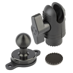 Magnetic Dash Camera Adapter with 20mm Connector End Nubby Edition