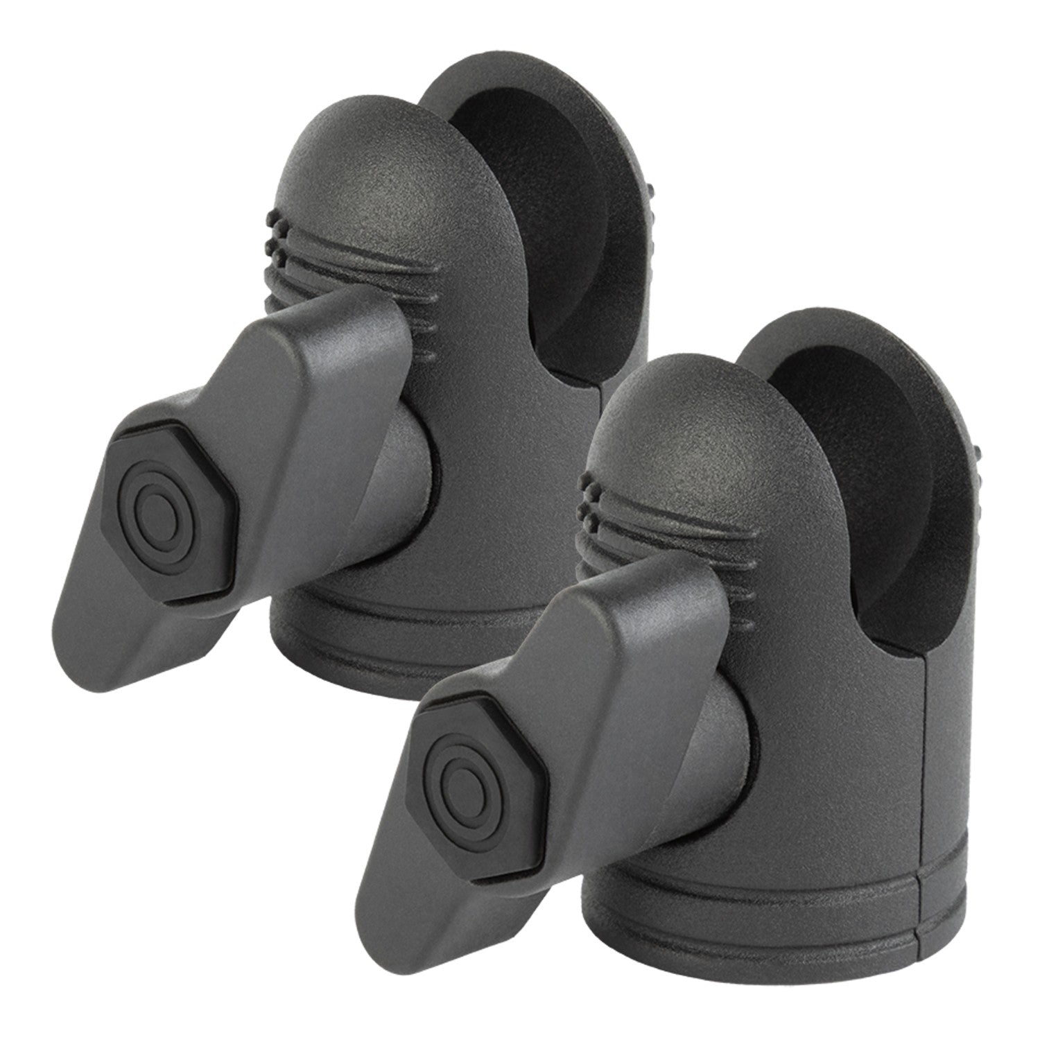 Pair of Anti-Theft 20mm Connector Ends - Tamper-Proof Security for Device Holders