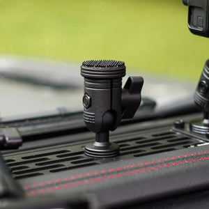 Radar Detector Mount + 1/4"-20 Threaded Adapter with 20mm Ball Bundle