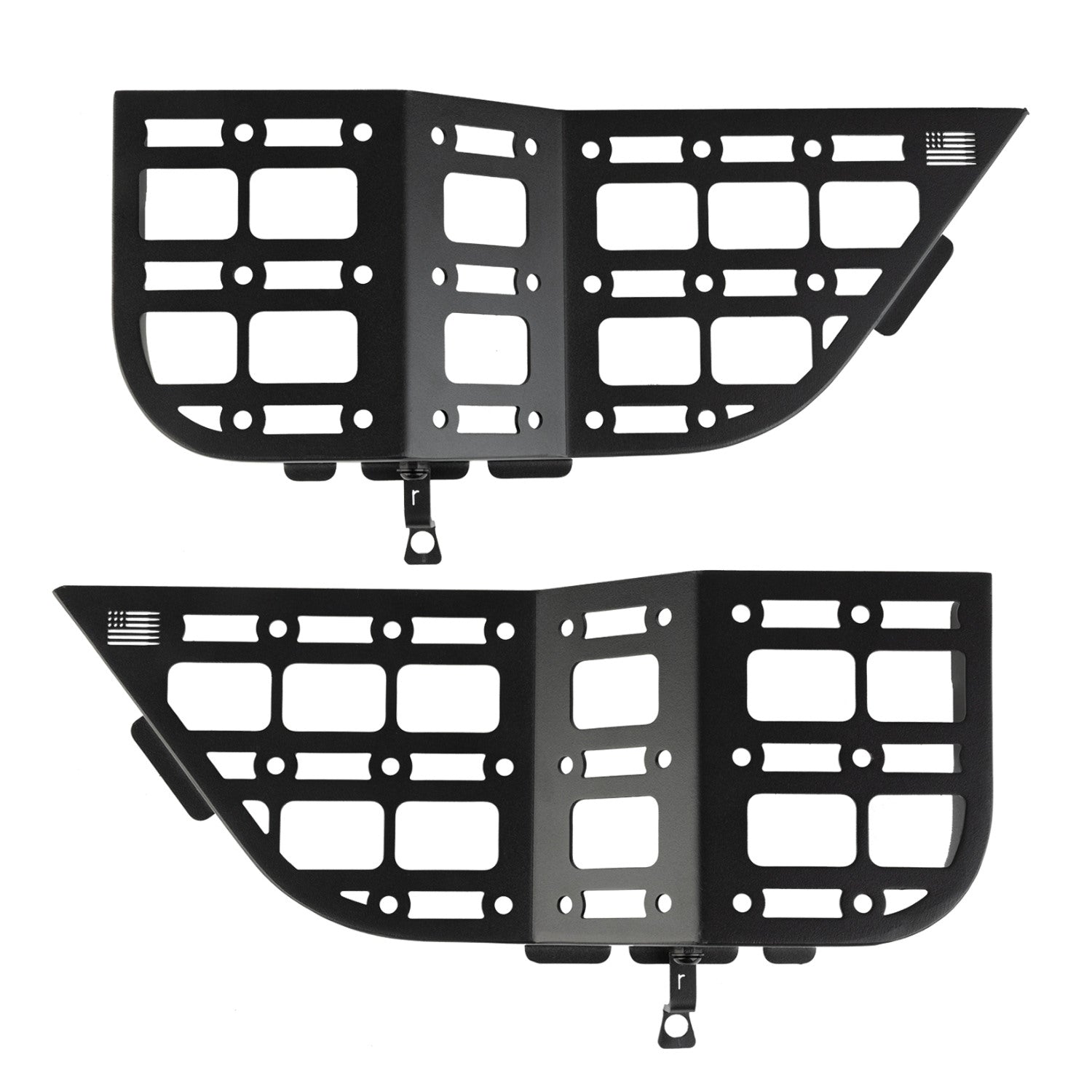 Rear Door Pocket MOLLE Panel Replacement for 2018+ Jeep Wrangler & Gladiator (Pair)