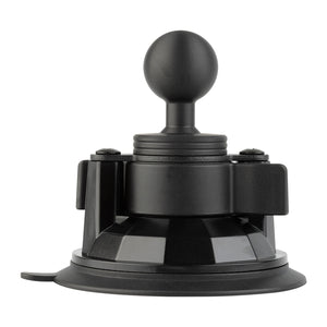 Heavy Duty Suction Cup Mount 3.4" Diameter with Integrated 1-inch Mounting Ball