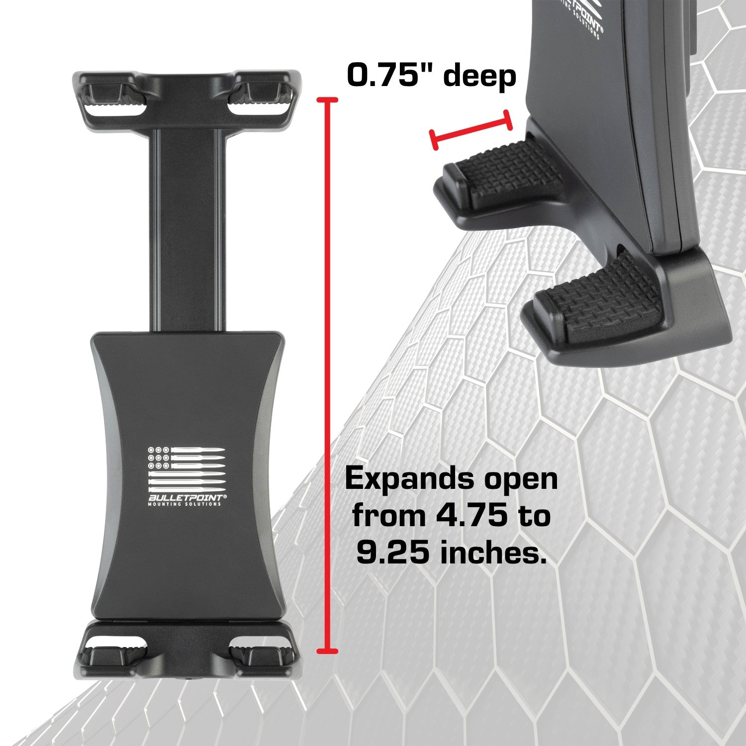 Universal Tablet Holder with 20mm Connector Nubby Edition