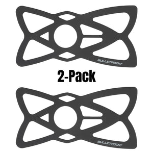 Chrome Spring-Loaded Universal Phone Holder with 20mm Ball