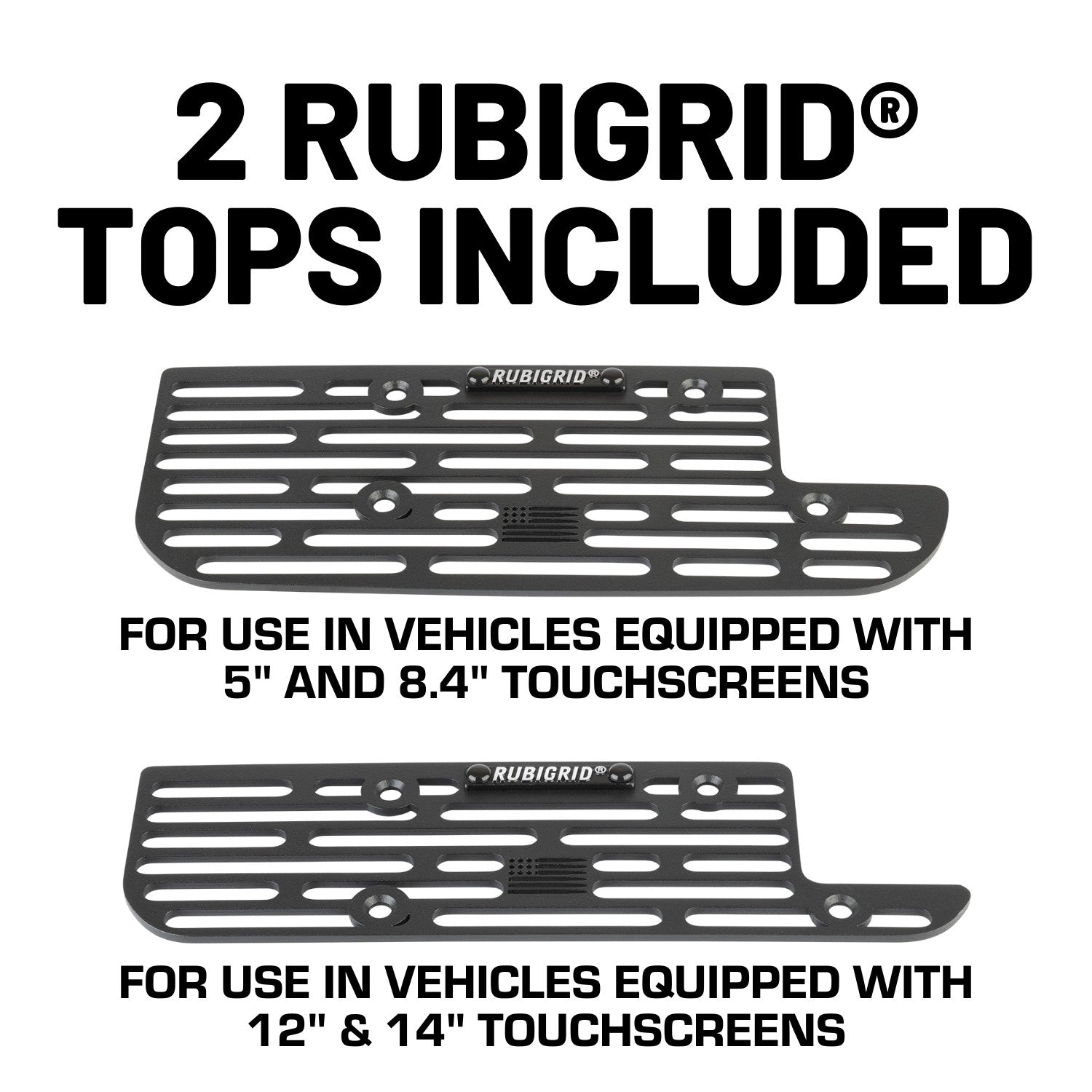 RubiGrid® V2 2019+ RAM Truck 1500/2500/3500/4500/5500 + TRX Dash Mount