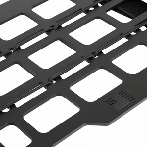 Aluminum Tactical MOLLE Panel Storage Organizer for Sun Visor - Universal Fitment