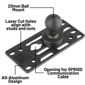 Switch Pros SP9100 Switch Panel Mount with 20mm Ball