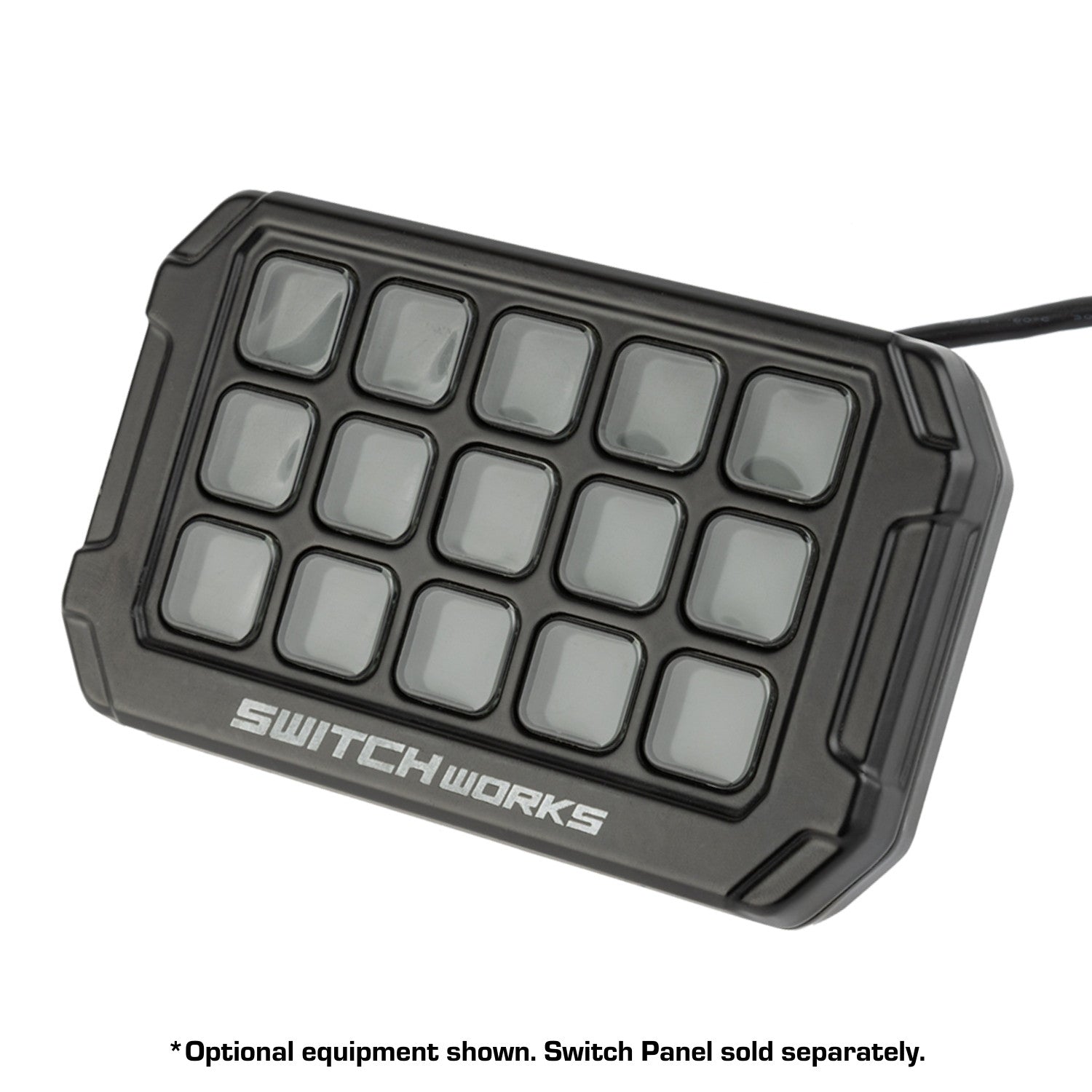 Switch Works Alpha12 Digital Smart Switch Panel Mount with 20mm Connector Nubby Edition