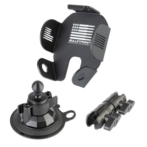 Warn®-Compatible Handheld Winch Remote Controller Holder with integrated 20mm Ball