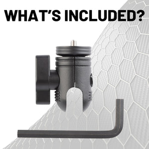 Yaesu Compatible Aluminum Display Adapter with Integrated 20mm Connector End