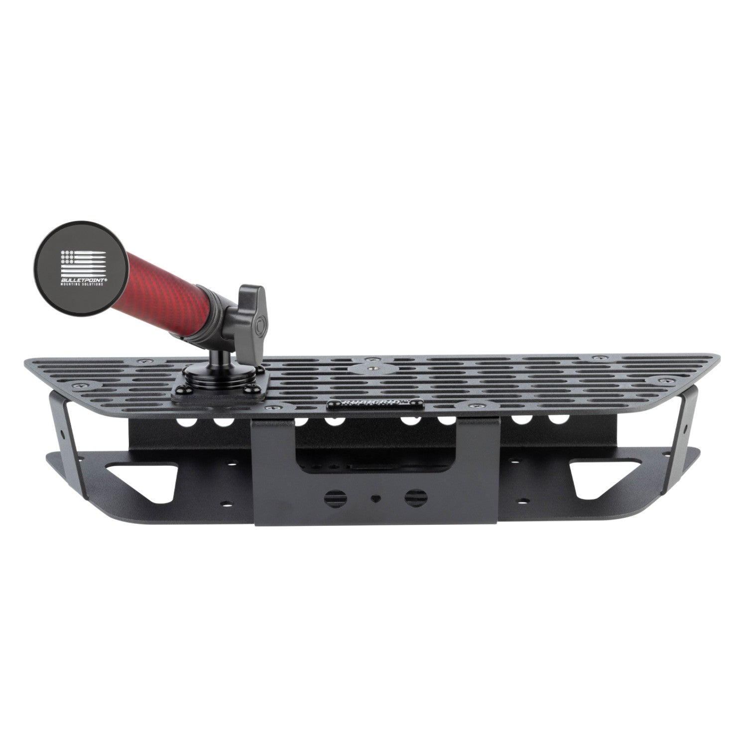 RubiGrid® GMC Sierra + Chevrolet Silverado Dash Mount with Red Arms