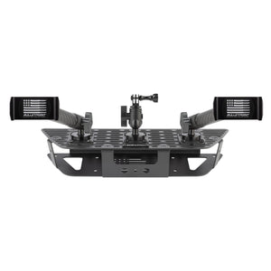 RubiGrid® GMC Sierra + Chevrolet Silverado Dash Mount with Black Arms