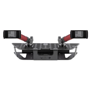 RubiGrid® GMC Sierra + Chevrolet Silverado Dash Mount with Red Arms