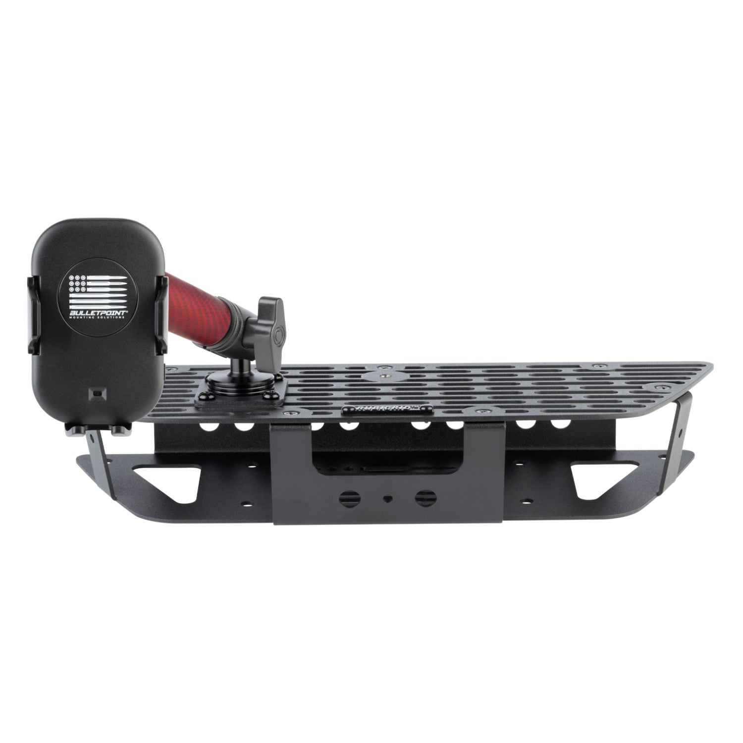 RubiGrid® GMC Sierra + Chevrolet Silverado Dash Mount with Red Arms