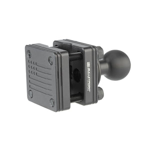 Headrest Bar Device Mount with Integrated 20mm Ball fits bars 3/8" to 5/8"