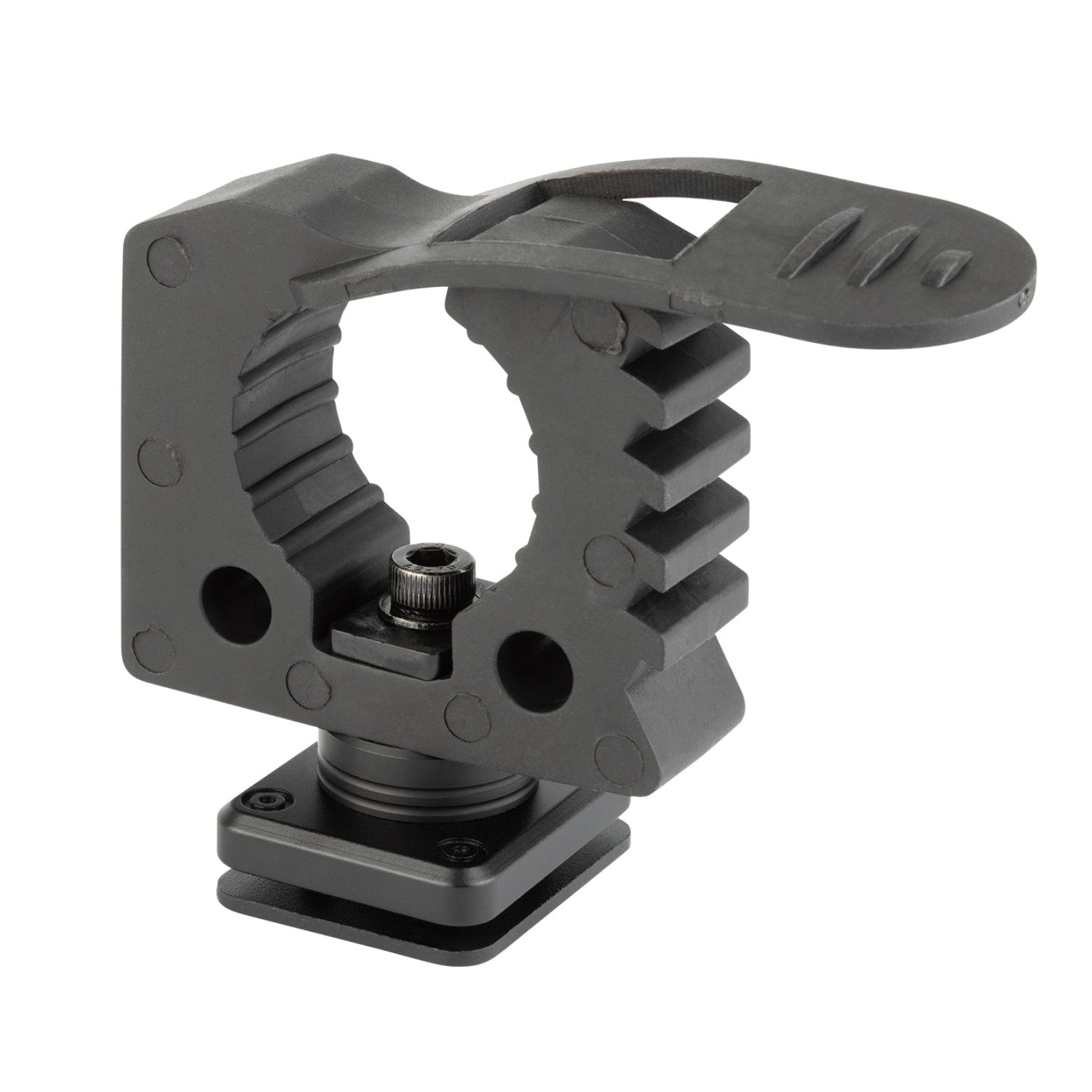 Quick Release Adjustable Clamp Mounts 1-1/4" to 1-5/8" Compatible with MOLLE Panels