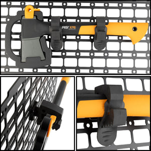 Quick Release Adjustable Clamp Mounts 1-1/4" to 1-5/8" Compatible with MOLLE Panels