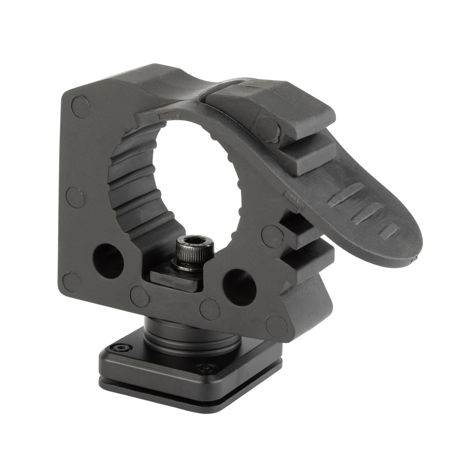 Quick Release Adjustable Clamp Mounts 1-1/4" to 1-5/8" Compatible with MOLLE Panels