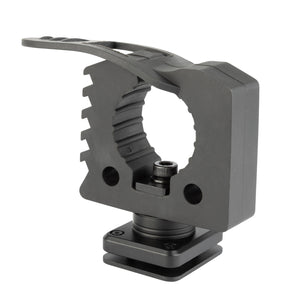Quick Release Adjustable Clamp Mounts 1-1/4" to 1-5/8" Compatible with MOLLE Panels