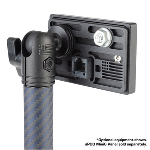 sPOD Mini6 Switch Panel Mount with 20mm Ball