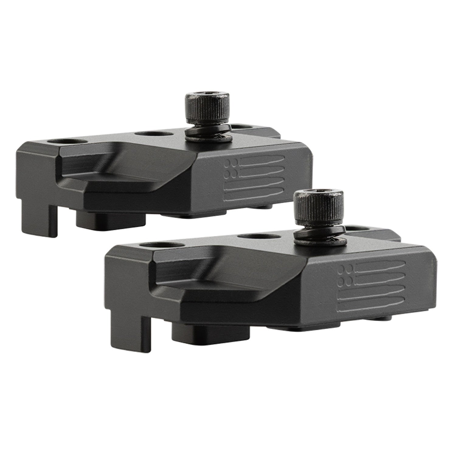 CNC Aluminum Universal Off-Road Hood-Mounted Light Brackets (Set of 2)