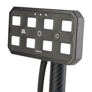 Diode Dynamics D-Switch 8-Channel Switch Panel Mount with 20mm Ball