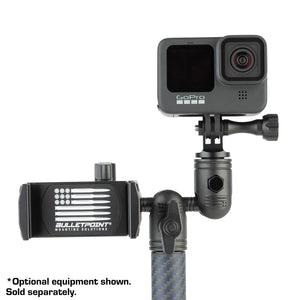 3-Way Connector - Dual 20mm Ball Mounts + Single 20mm Connector End