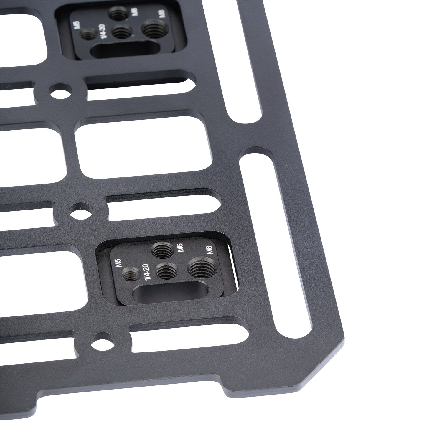 MOLLE Nut Threaded Fastener Plates to Secure Gear to MOLLE Panels (4-Pack)