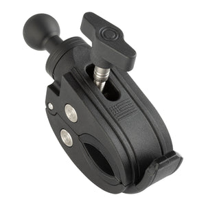Quick-Adjust Bar Clamp Mount with 20mm Ball - Fits 0.5"-2" Bars